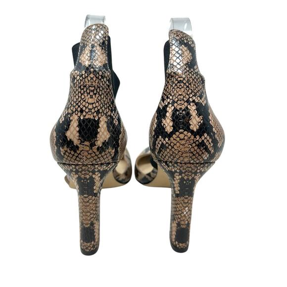 Cole Haan Grand Ambition Maikki Pointed Toe Pump Amphora Snake Print Size 8.5 - Picture 10 of 16